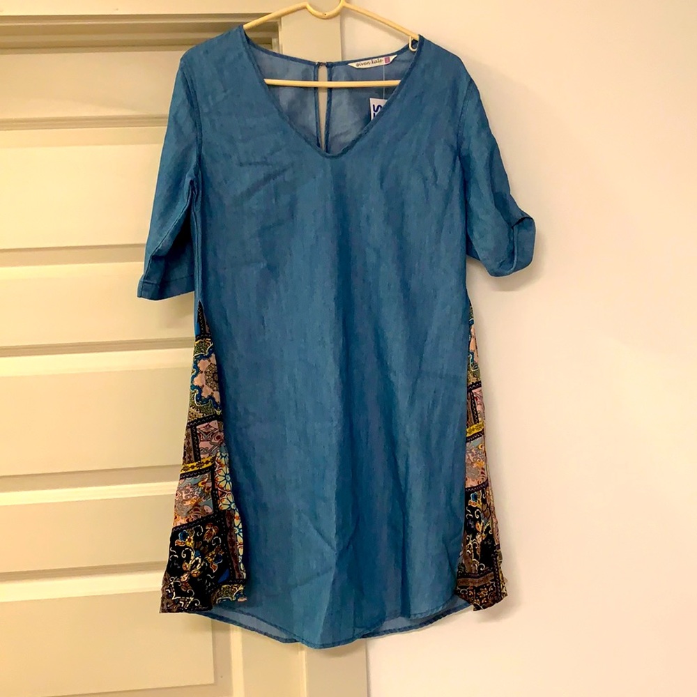 Denim dress